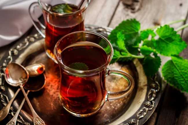 2 чашки турецкого чая