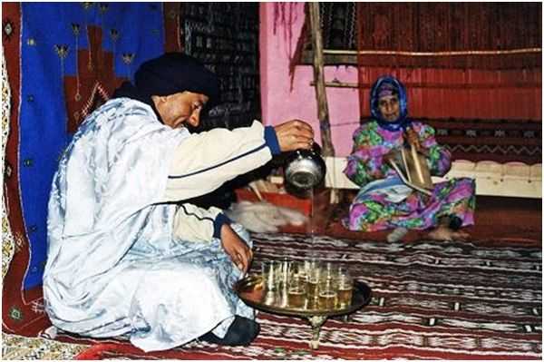 чаепитие в марокко