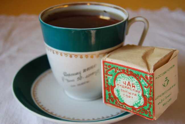 чашка чая из грузии