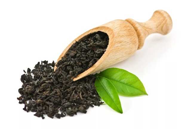 листья черного чая
