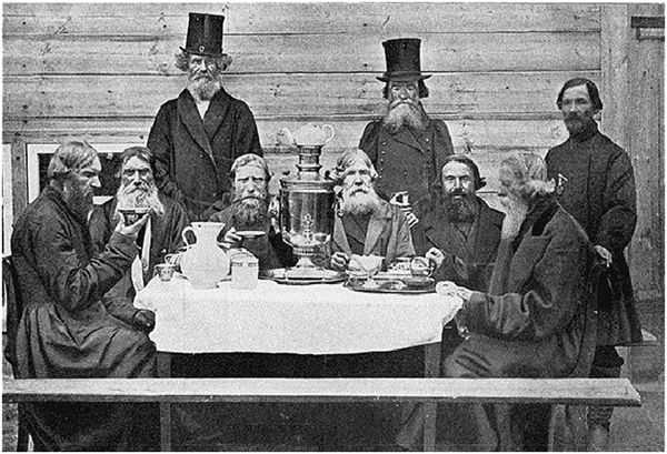 русское чаепитие старое фото