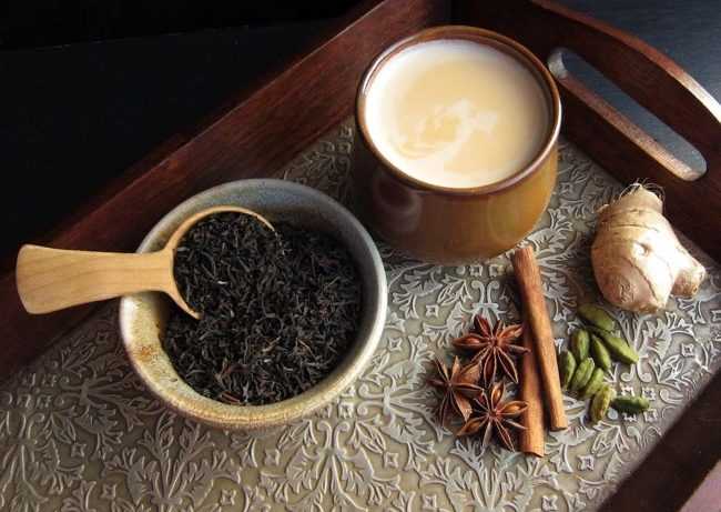 тибетский чай с молоком