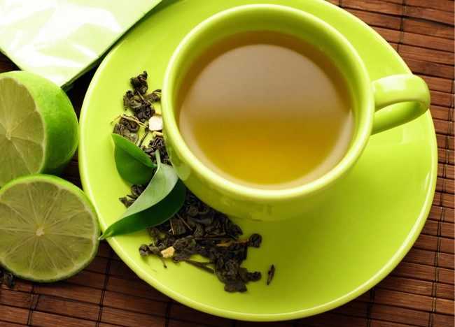 зеленый чай с бергамотом